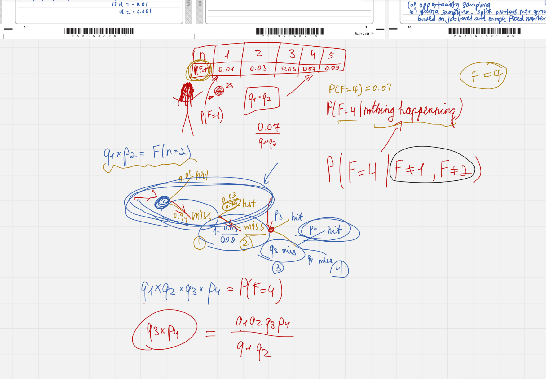Tutor example 3 – exam strategy board