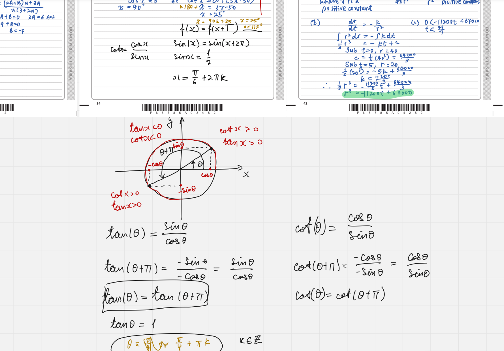 Tutor example 4 – week-by-week tracker